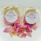 Goat's milk Damask rose soap bars available from HvH Specialty Growers in Fairfield, California